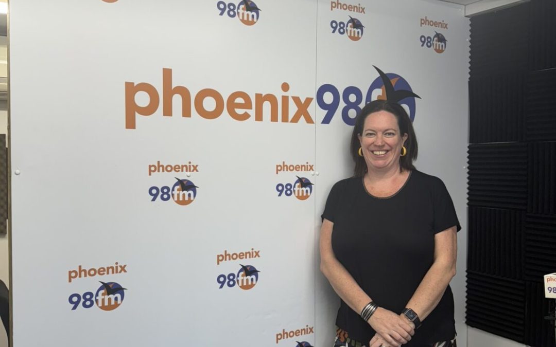 Esther Taylor, CEO interviews with Phoenix FM Radio